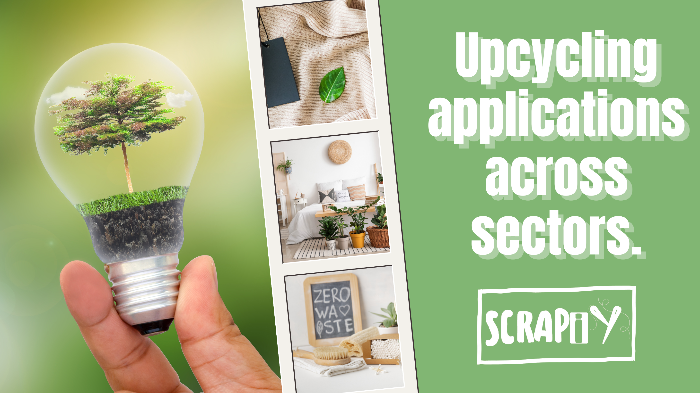 Upcycling applications across sectors