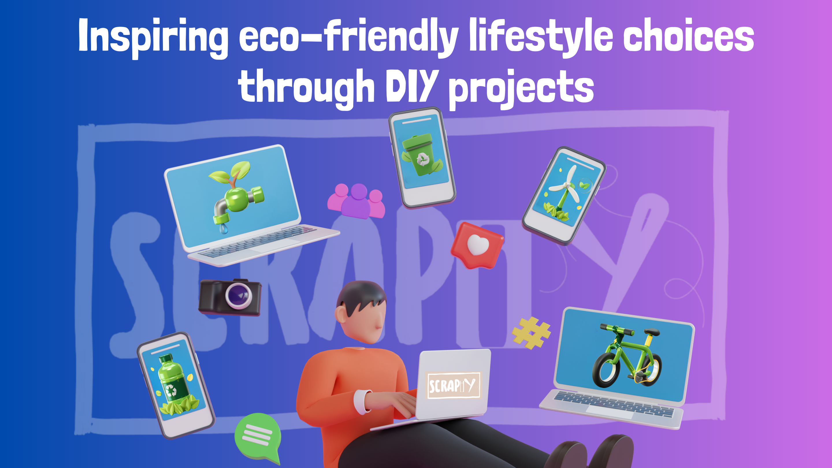 Inspiring eco-friendly lifestyle choices through DIY projects