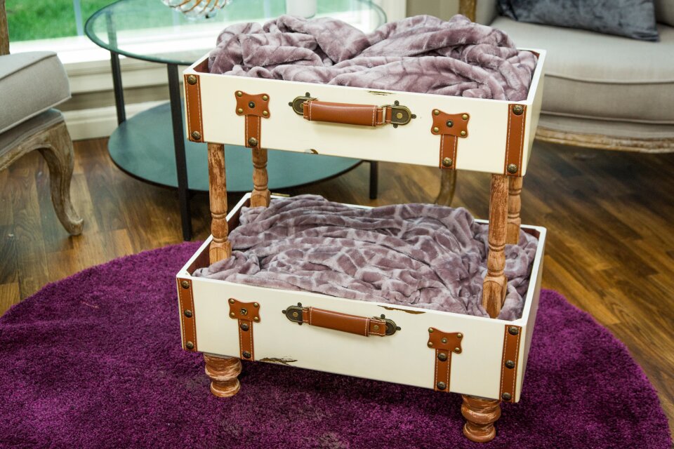 Cat Bed - Suitcase