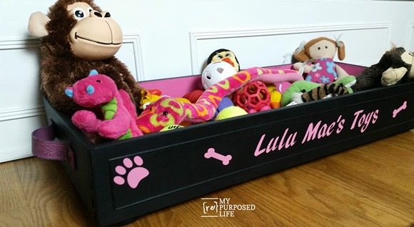 Dog Bed Toy Box - Drawer