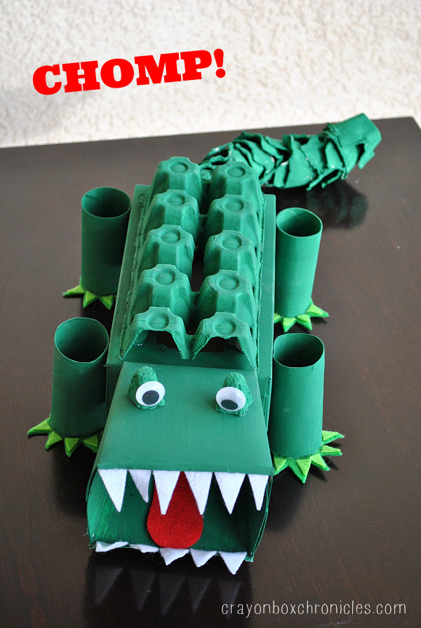 Alligator - Egg Carton