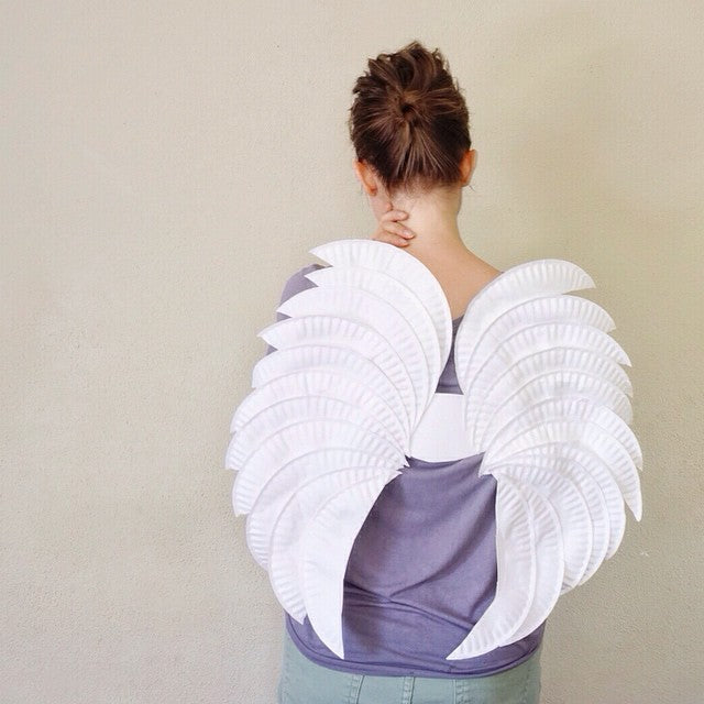 Angel Wings - Paper Plate