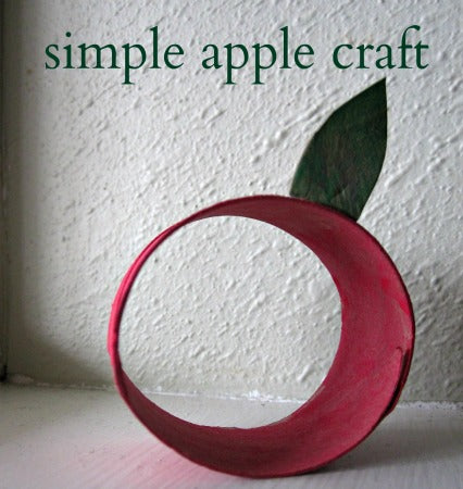 Apple - Toilet Paper Roll