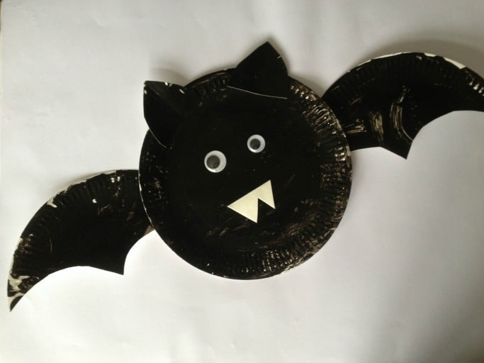 Bat - Paper Plate