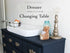 Changing Table - Dresser