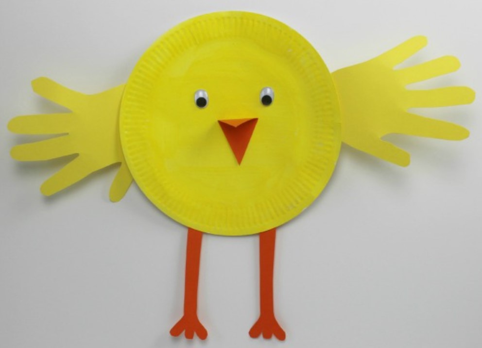 Chick - Paper Plate
