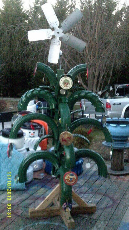 Christmas Tree - Tire