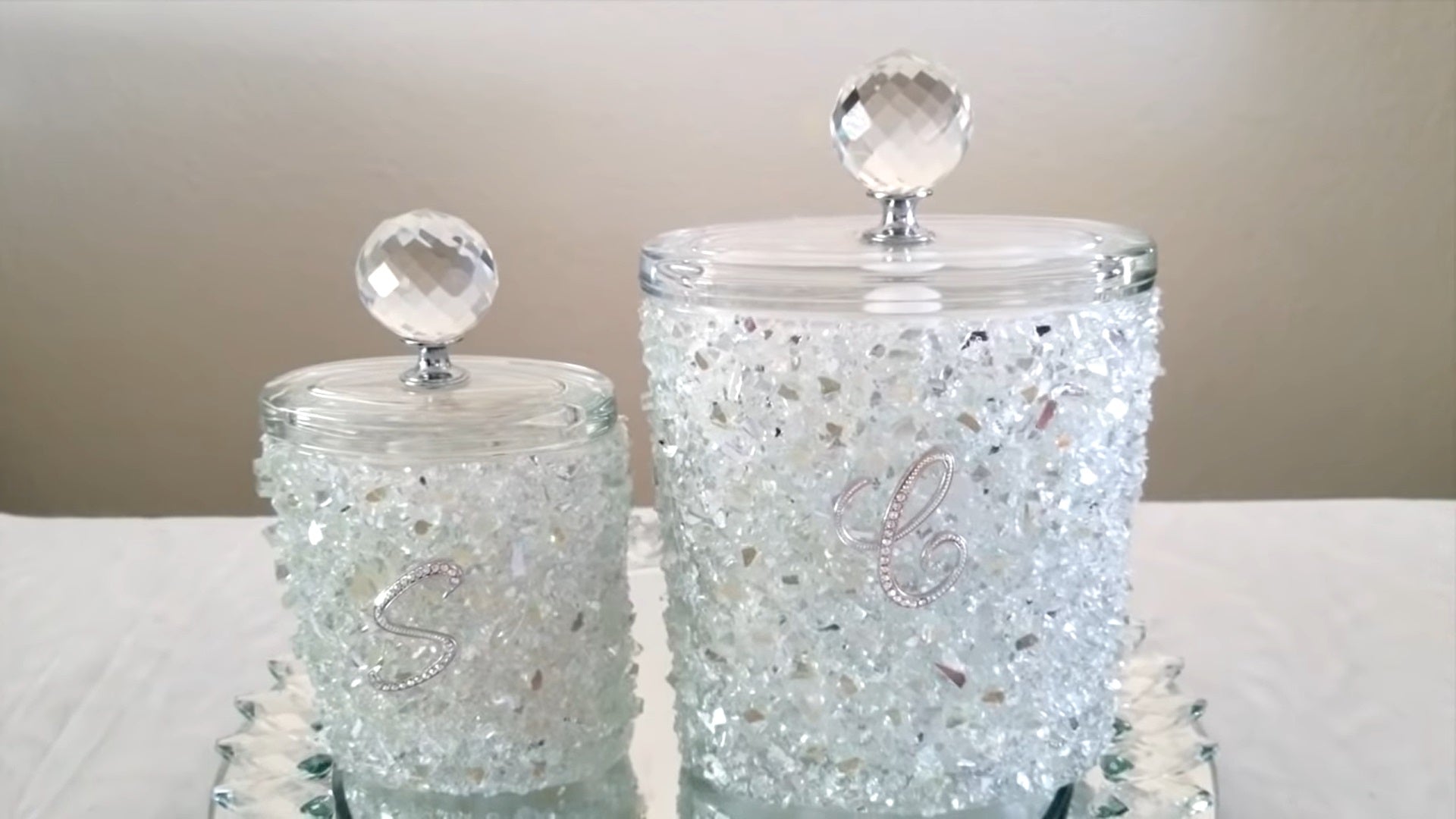 Container for Make up - Candle Holder