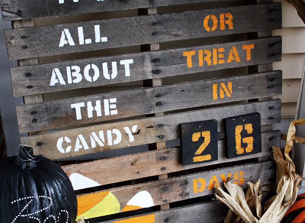 Countdown to Halloween - Pallet