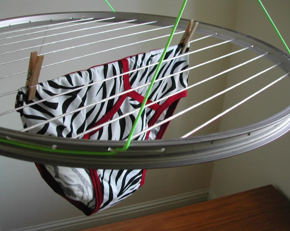 Drying Rack - Bicycle Wheel