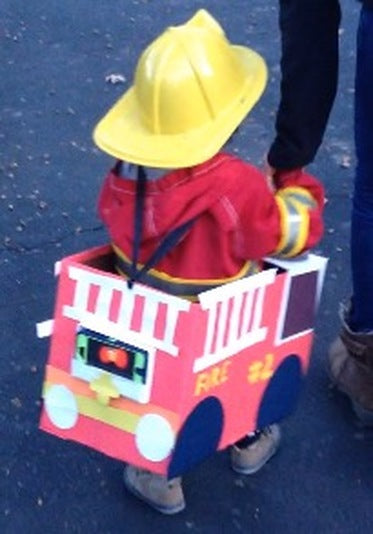 Costume (Fire Truck) - Cardboard