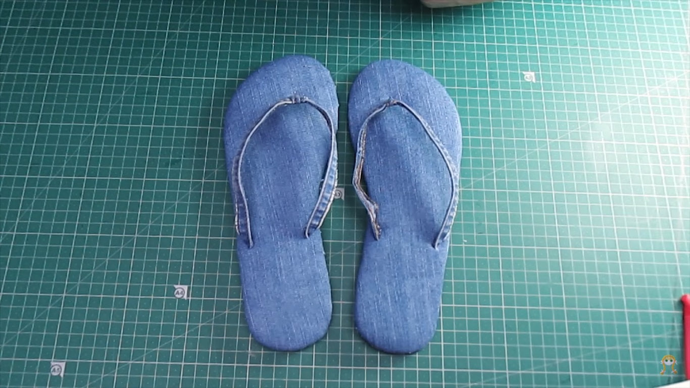 Flip Flops - Denim