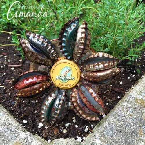 Flower - Bottle Cap