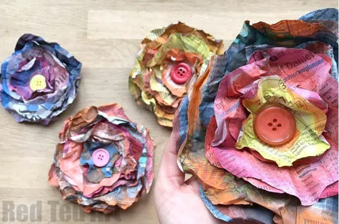Flower - Newspaper