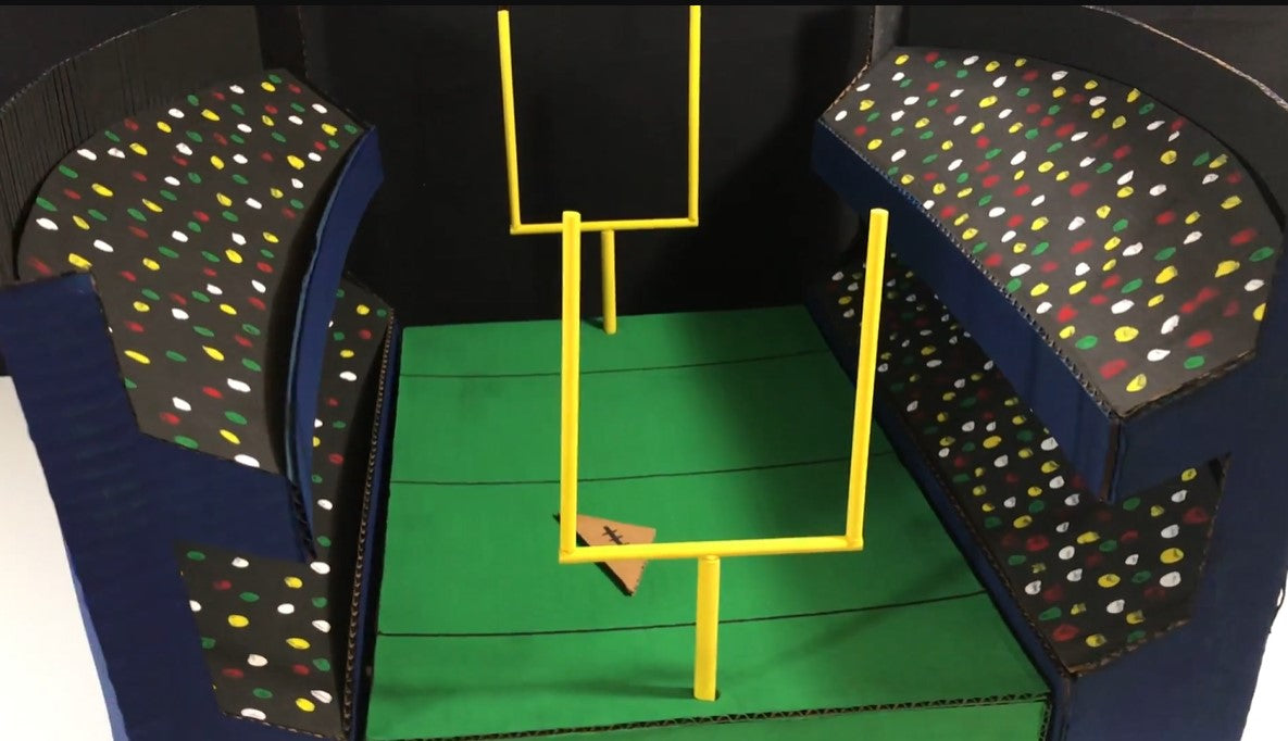 Football Stadium - Cardboard