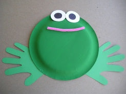 Frog - Paper Plate