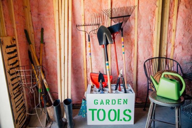 Garden Tool Storage - Filing Cabinet