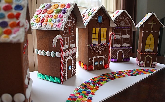 Gingerbread House - Milk Carton