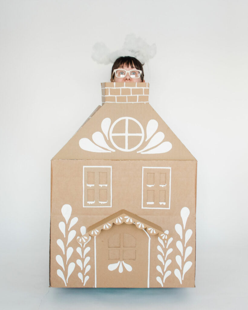 Costume (Gingerbread House) - Cardboard