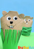 Groundhog - Toilet Paper Roll