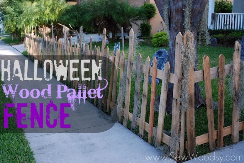 Halloween Fence - Pallet