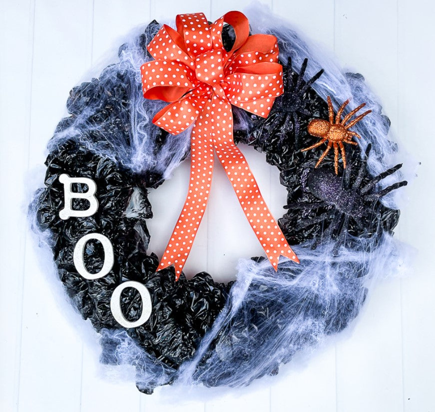 Wreath (Halloween) - Plastic Bag