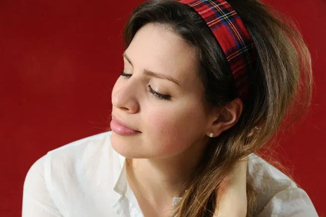 Headband - Flannel Shirt