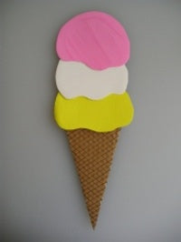 Ice Cream - Paper Plate
