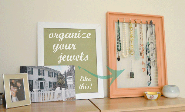 Jewelry Organizer - Frame