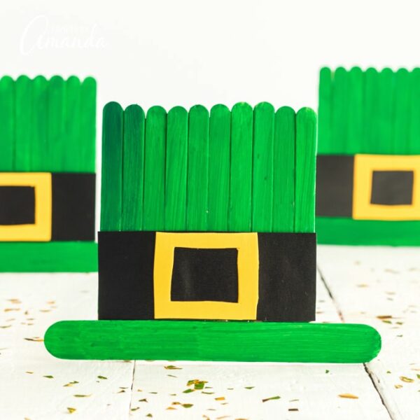 Leprechaun Hat - Paint Sticks