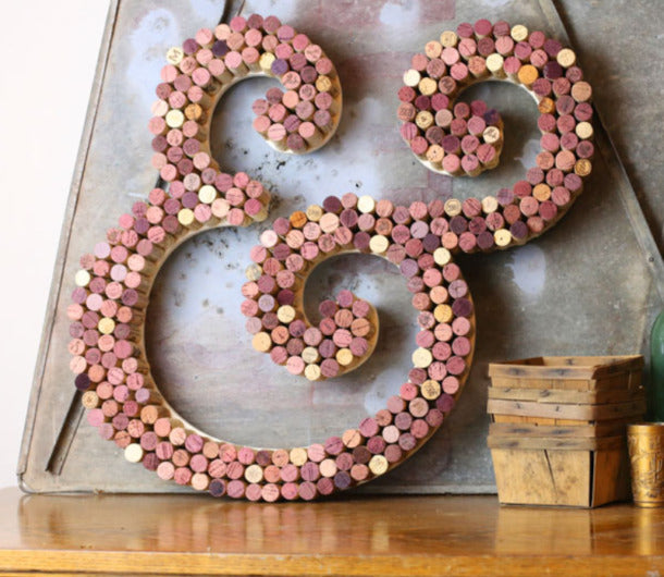 Letter - Wine Cork