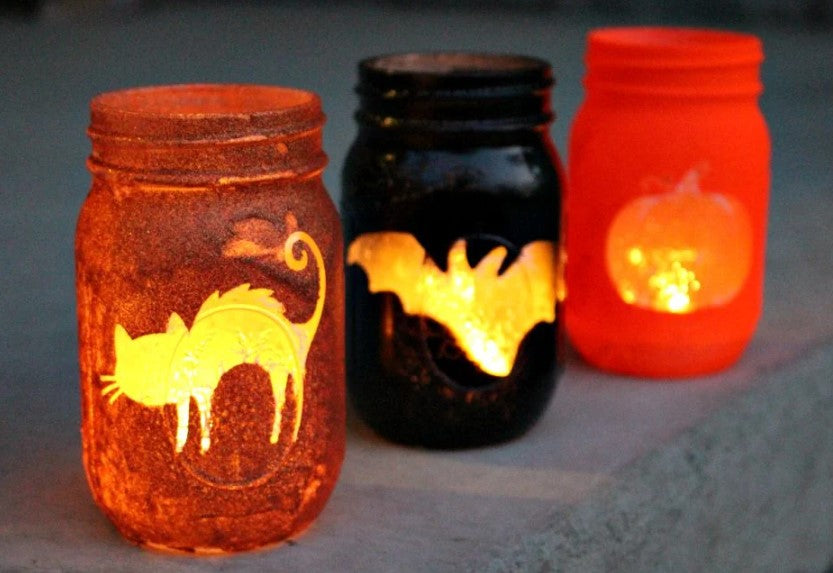 Luminaries (Halloween) - Mason Jar
