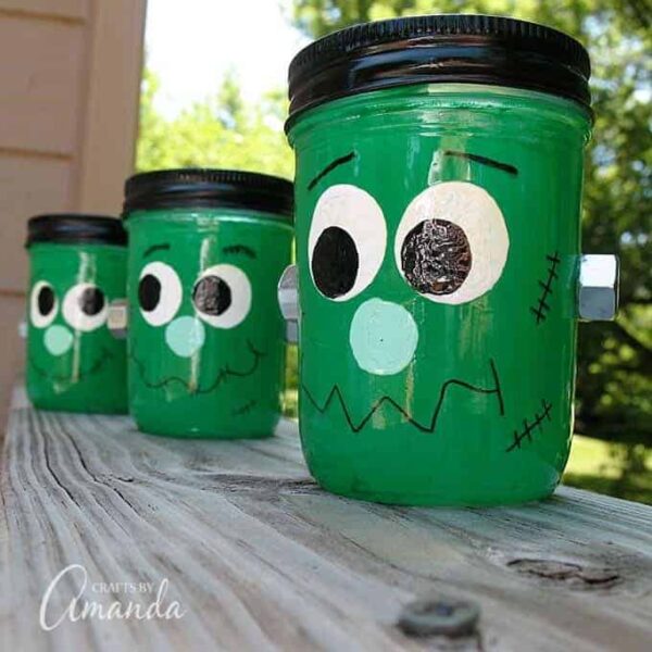 Luminary (Frankenstein) - Mason Jar