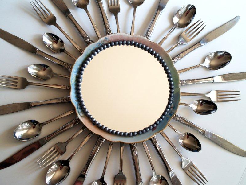 Mirror (Starburst Style) - Silverware