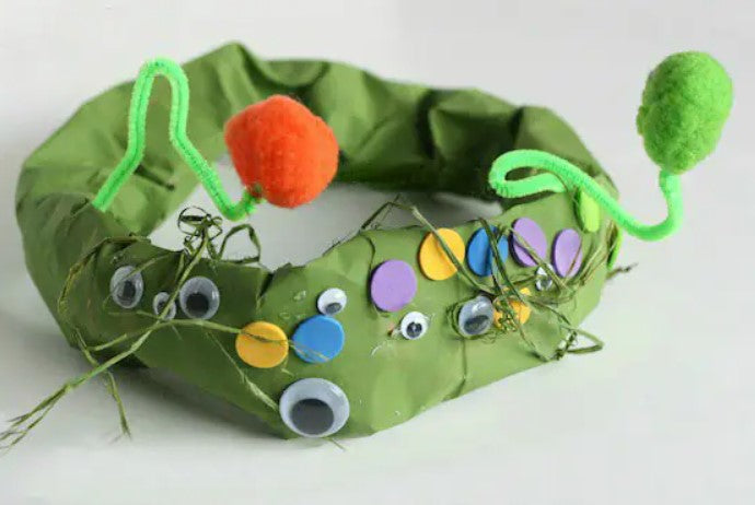 Monster Hat - Paper Bag