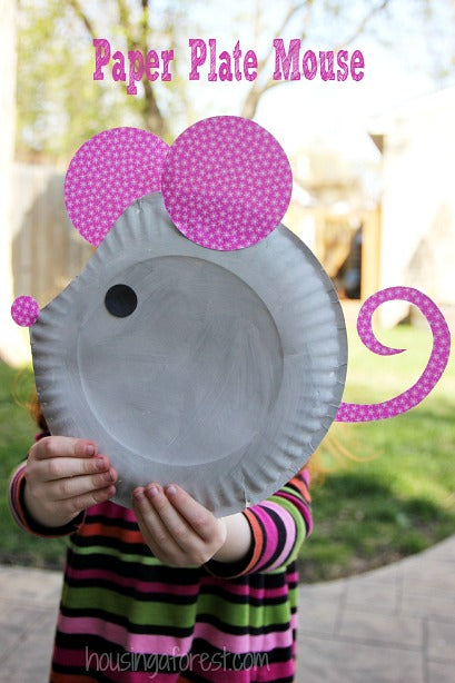 Mouse - Paper Plate