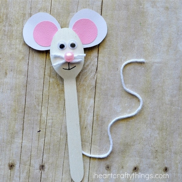Mouse - Wooden Spoon