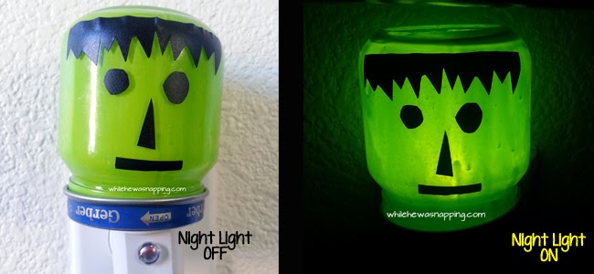 Night Light - Baby Food Jar