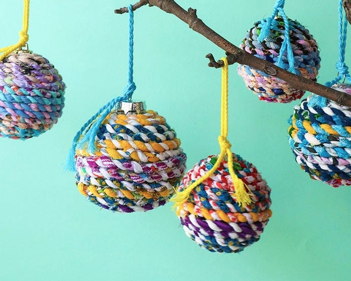 Ornament - Fabric Scraps