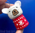 Ornament (Polar Bear) - Champagne Cork