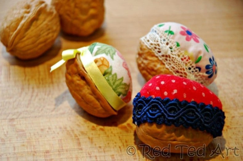 Pin Cushion - Walnut