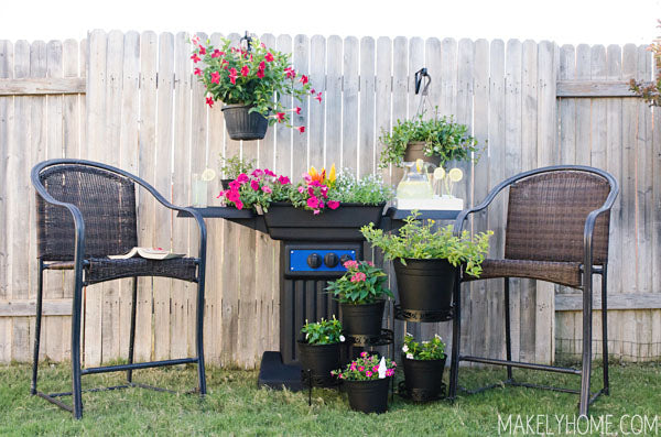 Planter - BBQ Grill