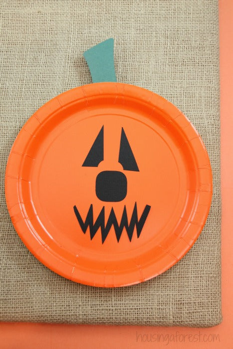 Pumpkin - Paper Plate
