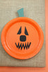 Pumpkin - Paper Plate