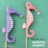 Puppet (Seahorse) - Toilet Paper Roll