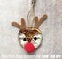 Ornament (Reindeer) - Dried Orange