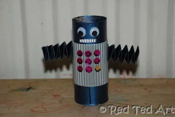 Robot - Toilet Paper Roll
