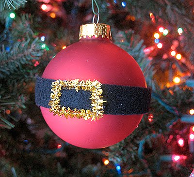 Santa's Belly - Ornament
