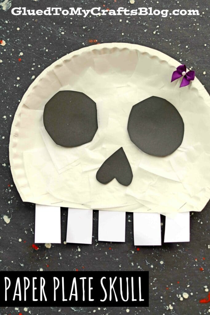Skull - Paper Plate