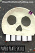 Skull - Paper Plate